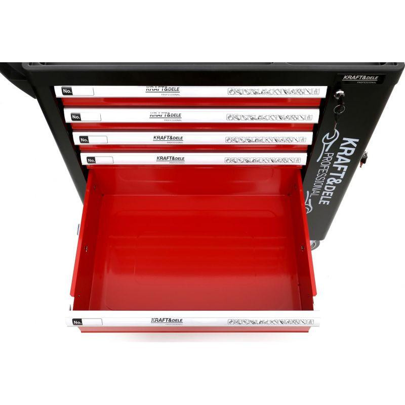 Ящик з інструментом Kraft&Dele KD362, 263 шт. елементів Черкаси - фото 2