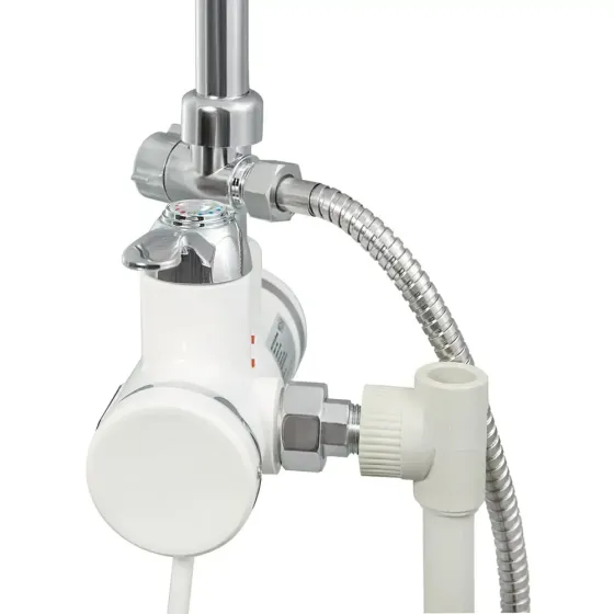 Проточный водонагреватель WEZER SDR-B07WSTP кухни/ванны, 3 кВт., с датчиком темп. Киев