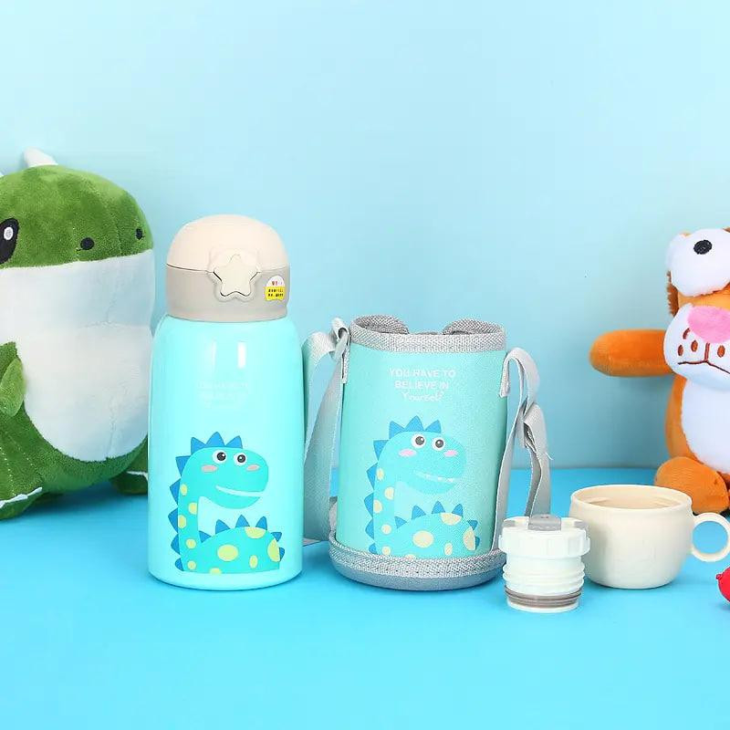 Дитячий термос - поїлка в сумці з чашкою 3 в 1 600 ml Mumlove Синій Кривий Ріг - фото 5