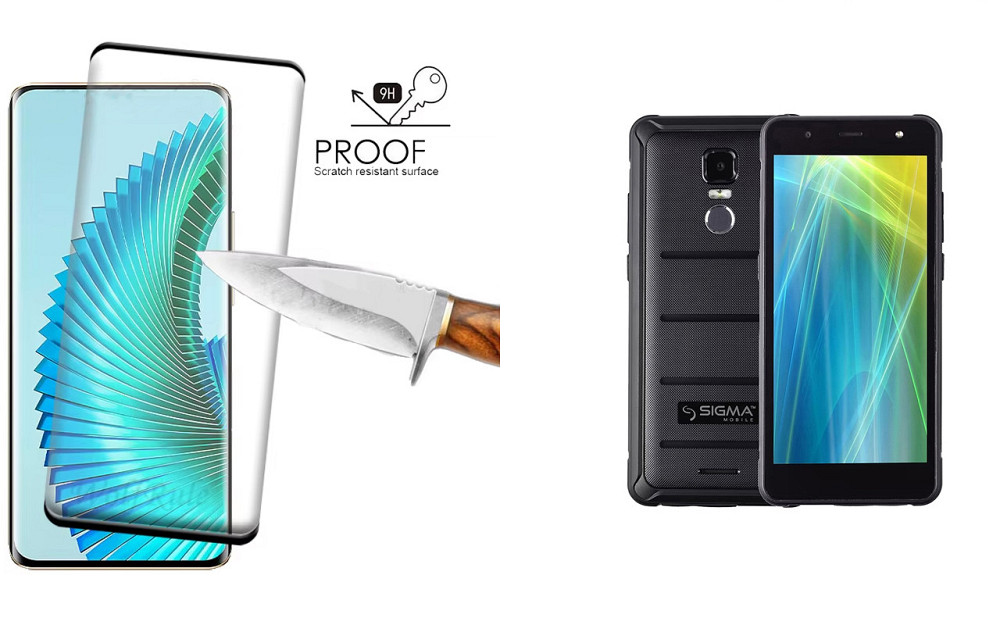 Защитное стекло HyperGlass Pro для Sigma mobile X-Treme PQ37 – максимальная чувствительность и защита Киев - изображение 1