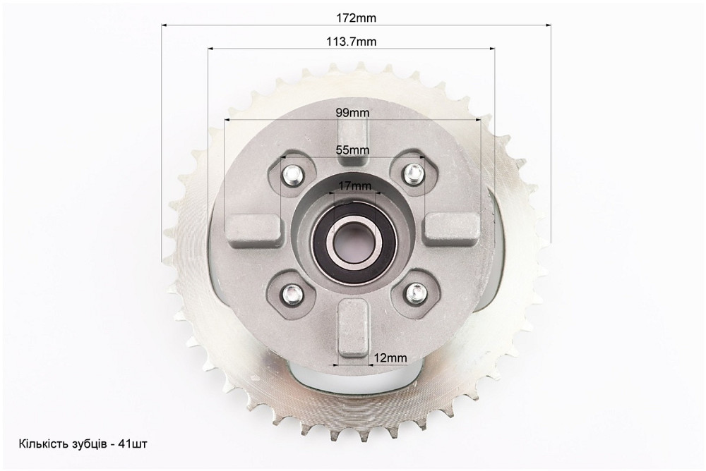 Панель демпферна із зіркою 428-41Т у зборі, висота посадки зірки - 28мм. Киев - изображение 4