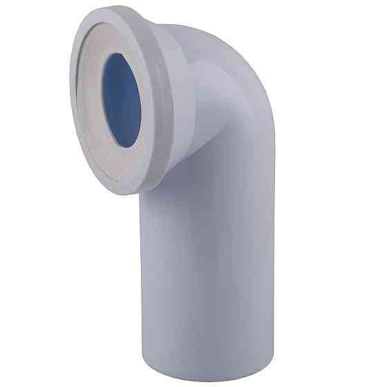 Коліно OPTIMUM для унітазу 90 ° D110 пластик OPTI 41410/296 (000031820) Київ