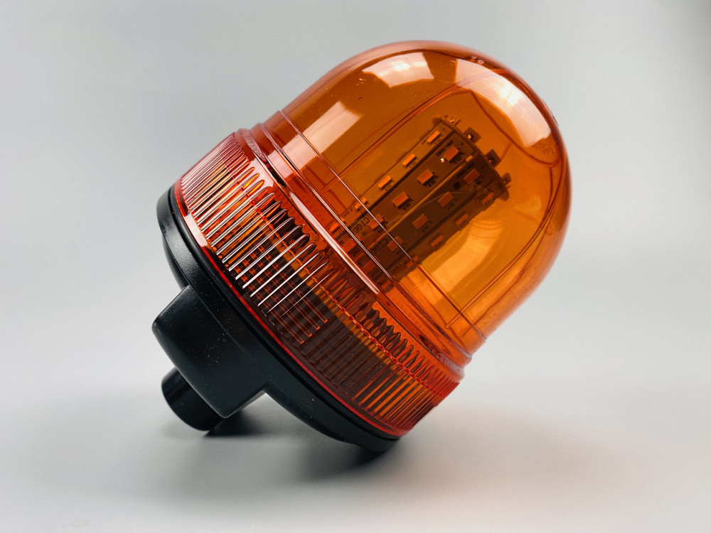 Маячок LED проблисковий аварійний 12В/24В 40 LED chip 5730 кріплення на штир, багатофункціональна лампа сигнал Мукачево - фото 8