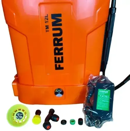 Аккумуляторный опрыскиватель FERRUM – 12 л, 12V, 12Ah, телескоп, гарантия 12 мес Львов