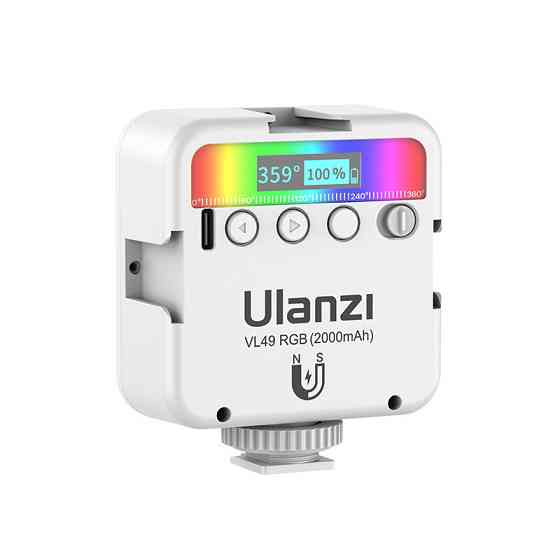 Відеосвітло Ulanzi Vijim RGB Light White (UV-2586 VL49 RGB) Київ