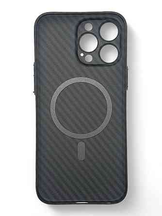 Чохолнакладка BeCover Carbonite Case MagSafe для Apple iPhone 16 Pro Black (712068) Чорний Харків