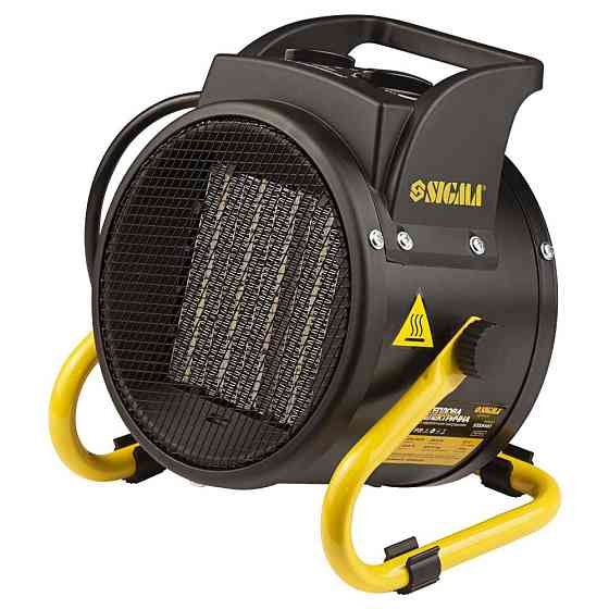 Sigma Электрическая тепловая пушка с керамическим нагревателем 2.0кВт (металл) SIGMA (5359461) Коломыя