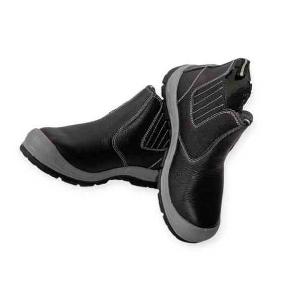 Черевики Pittsburgh захисні без шнурків, р 40 шкіра, композитний піднос, антипрокол. маслобензостій Мукачево