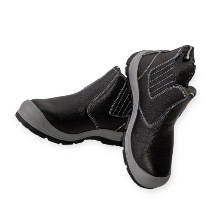 Черевики Pittsburgh захисні без шнурків, р 40 шкіра, композитний піднос, антипрокол. маслобензостій Мукачево - фото 2