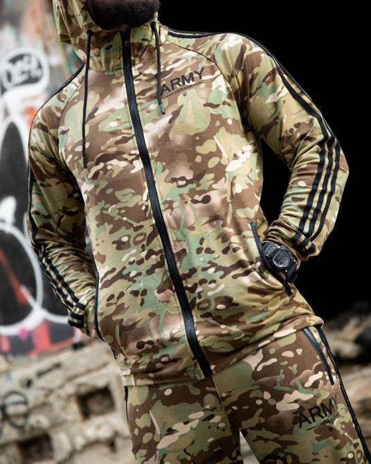 Мілітрарі спортивний костюм ARMY мультикам ВН1100 Одеса - фото 8