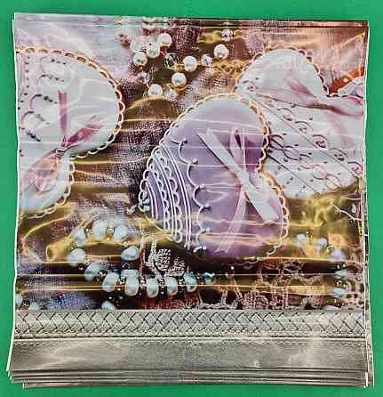 Полиэтиленовый пакет (40х40) с пластиковой ручкой  