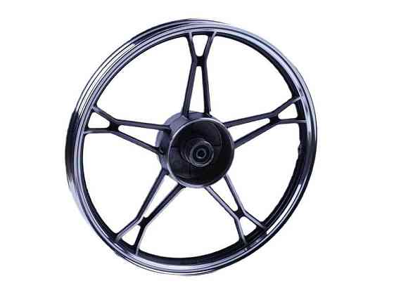 Диск задній 17*1,4 литий, барабанне гальмо (black) 3kg - Дельта/Альфа TT-077-DELTA ТМ TATA Київ