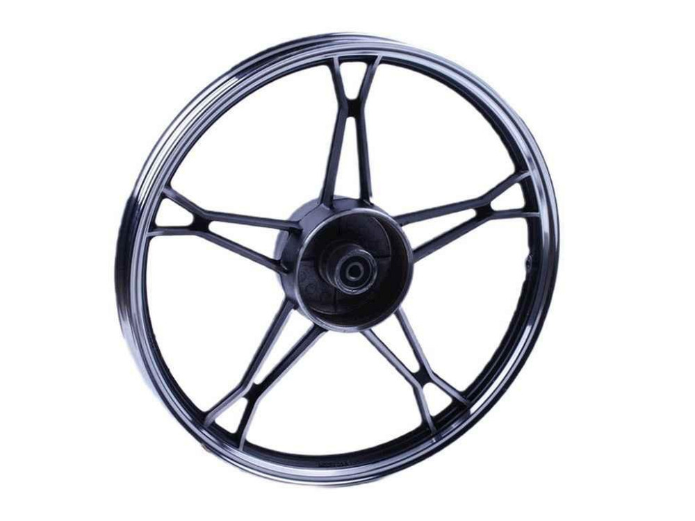 Диск задній 17*1,4 литий, барабанне гальмо (black) 3kg - Дельта/Альфа TT-077-DELTA ТМ TATA Київ - фото 1
