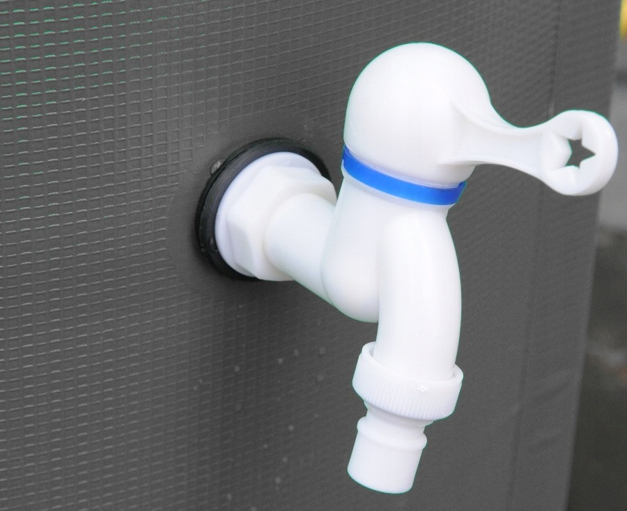 Бочка для дождевой воды серая 1000 л Bass Polska BH 80000 Киев - изображение 5