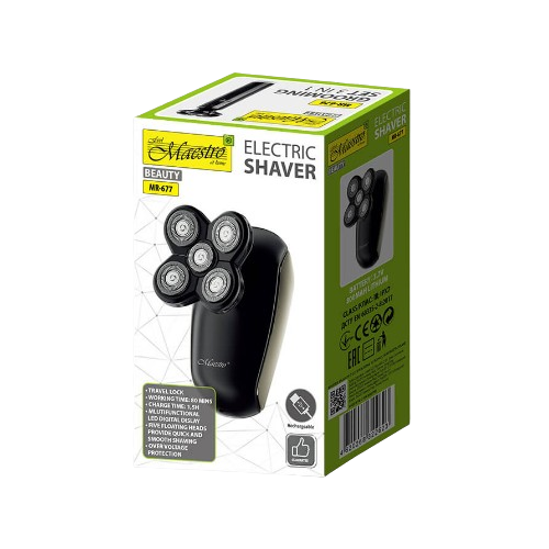 Електробритва акумуляторна 3,7W 800mAh MR-677 Maestro Житомир - изображение 5