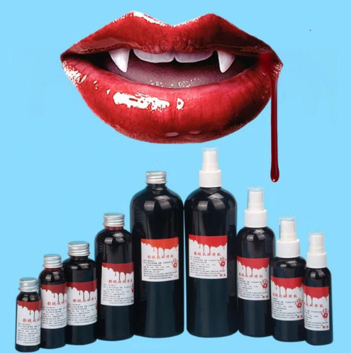 Бутафорська кров венозна темна 200 мл червоний Київ - фото 5