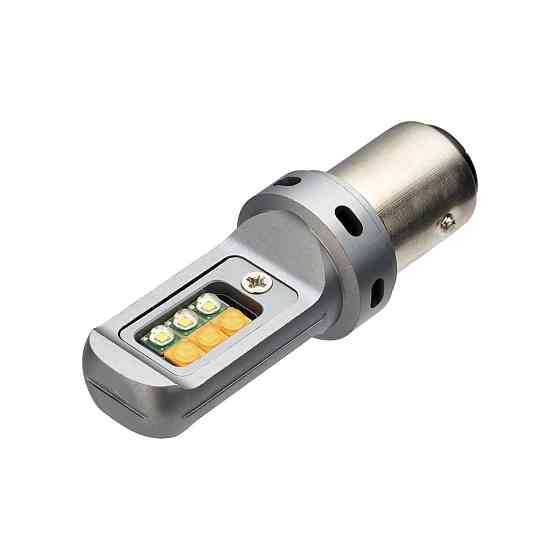 Світлодіодна лампа TBS T25/5 12 діодів CREE 12V White+Yellow Харків