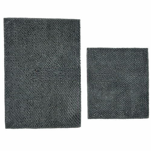 Набір килимів для ванних кімнат TM DARIANA Ананас 50*50+50*80 тепло-сірий Житомир