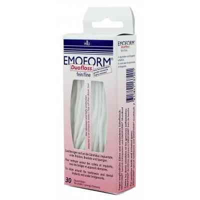 Зубная нить Dr. Wild Emoform Duofloss суперфлосс тонкая высокопрочная 30 шт. (7611841137201) Винница