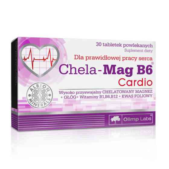Chela-Mag B6 Cardio (30 tabs) Луцьк