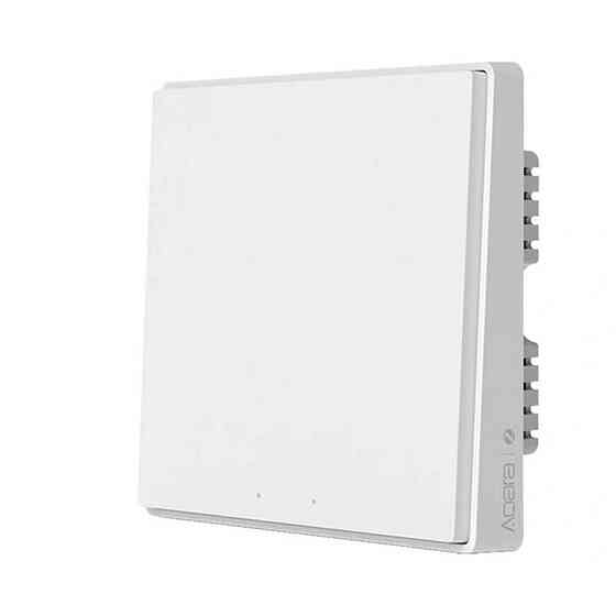 Вимикач Aqara Light Switch D1 ZigBee 3.0 (2 кнопки) white QBKG22LM Київ