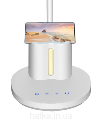 Лампа настільна гнучка світлодіодна Sirius BL-1503 біла Київ