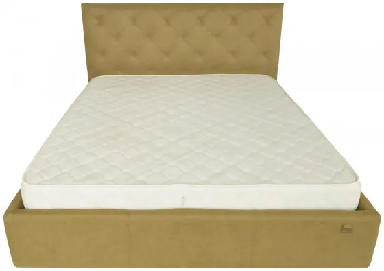 Кровать Двуспальная Bristol Comfort 180 х 190 см Fibril 17 С подъемным механизмом и нишей для белья Оливковый Киев