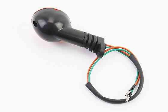 Поворот круглий "малий" (помаранчеве скло) на гумовій ніжці, тип 2 Київ