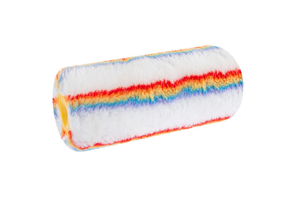 Валик малярный MASTERTOOL Tetracolor фасадный 58/180/18 мм Ø 8 мм 92-5805 Ровно - изображение 1