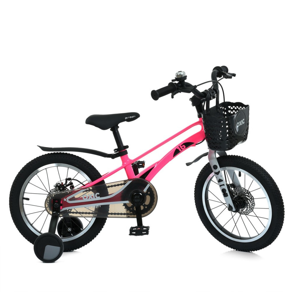 Велосипед дитячий OXIC MB 16OXIC NEON PINK, колеса 16 дюймів Вінниця - фото 1