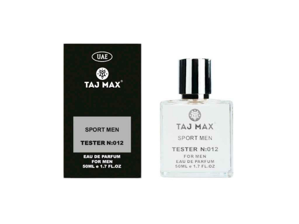 Парфумована вода для чоловіків 50мл ТЕСТЕР №012 CHANEL ALLURE HOMME SPORT ТМ TAJ MAX Київ - фото 1