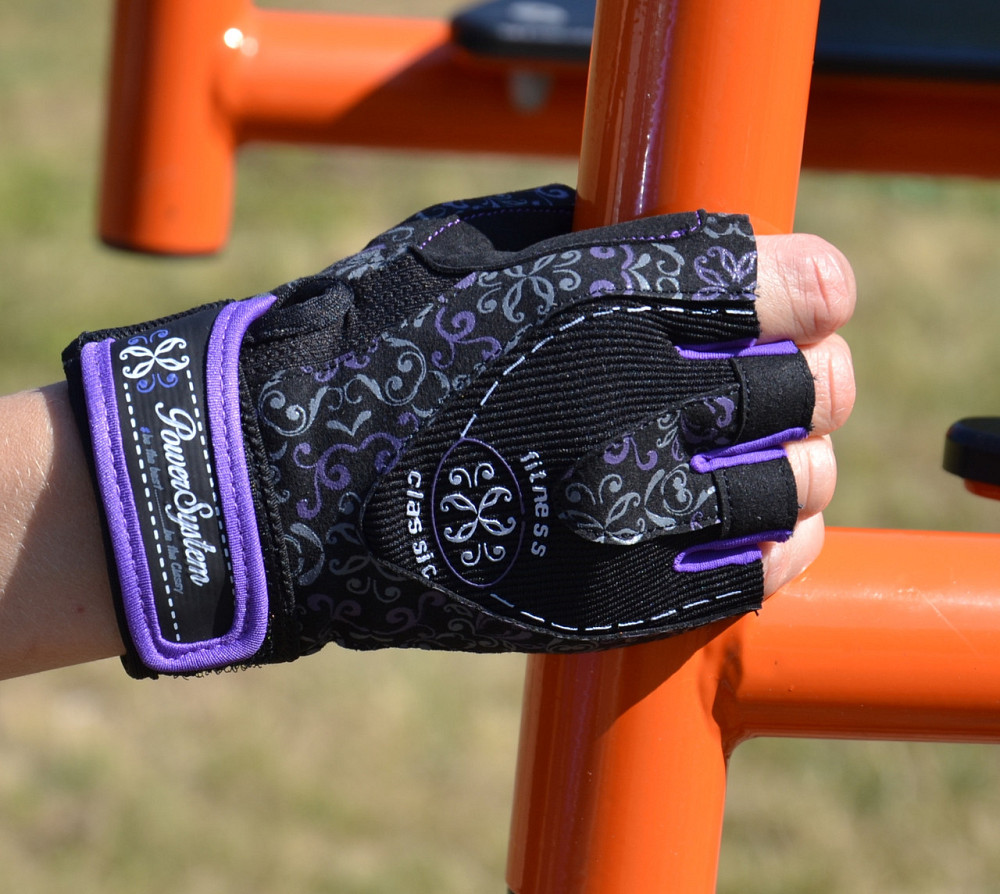 Рукавички для фітнесу Power System PS-2910 Classy Жіночі Purple S Кам'янське - фото 8