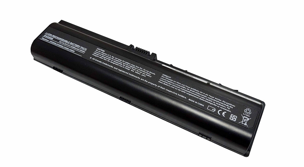 Аккумулятор для ноутбука HP Compaq EV089AA Pavilion DV6000 10.8V Black 5200mAh OEM Вінниця - фото 2
