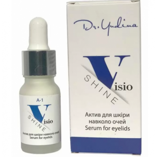 Сироватка для шкіри навколо очей - Dr. Yudina Visio Shine 10 мл Дніпро