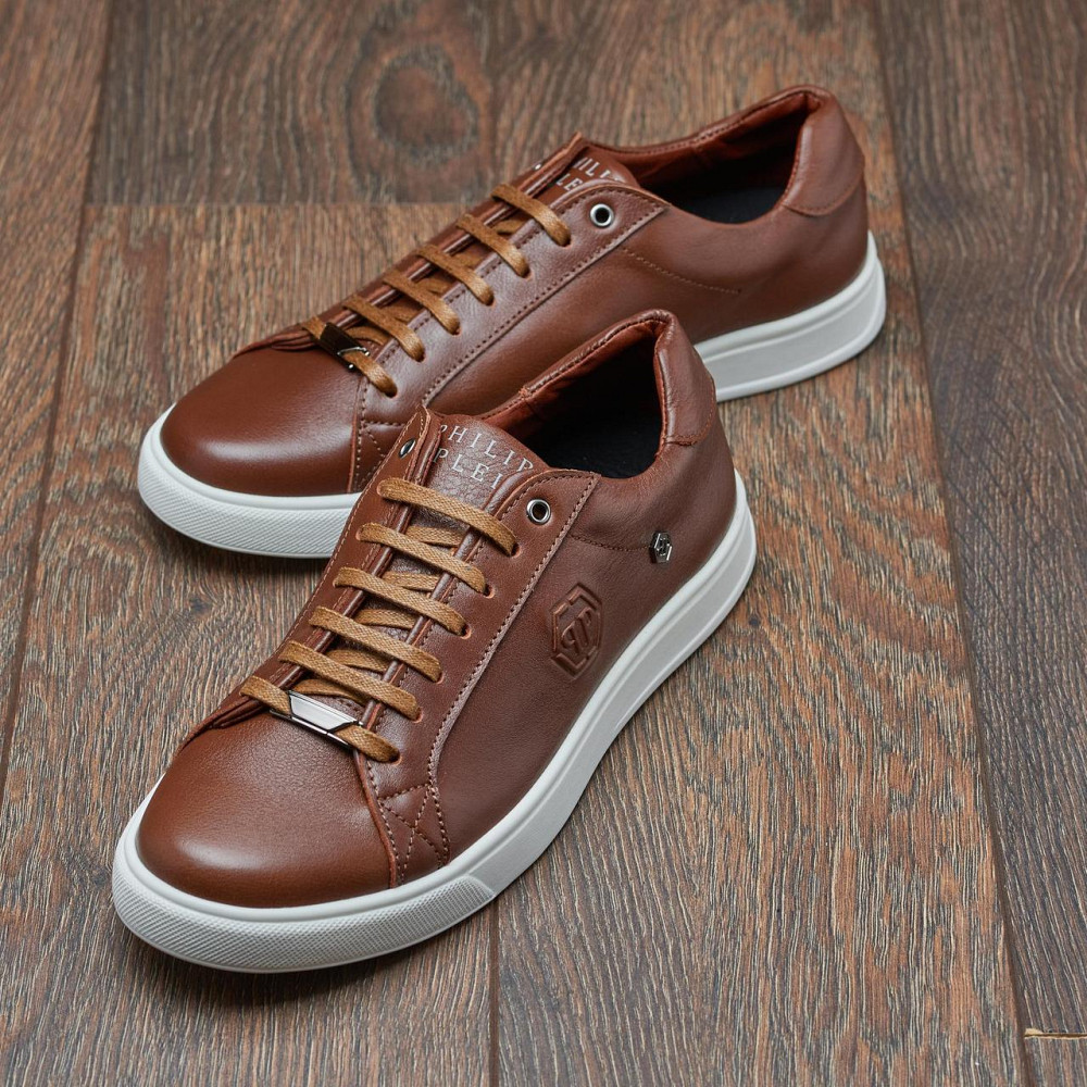 Чоловічі стильні шкіряні кеди М-84 р\б Харьков - изображение 2