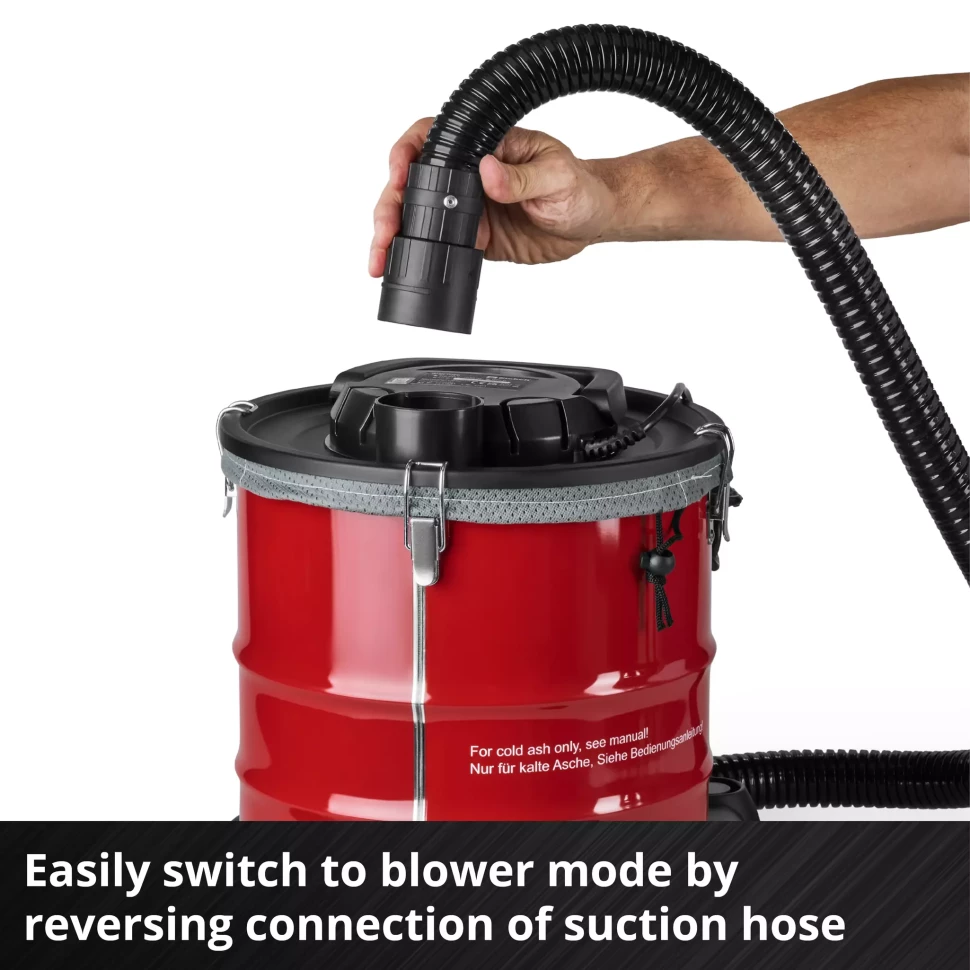 Потужний пилосос для збору золи Einhell TC-AV 2032 DW : 850 Вт, 20л (2351667) Київ - фото 2