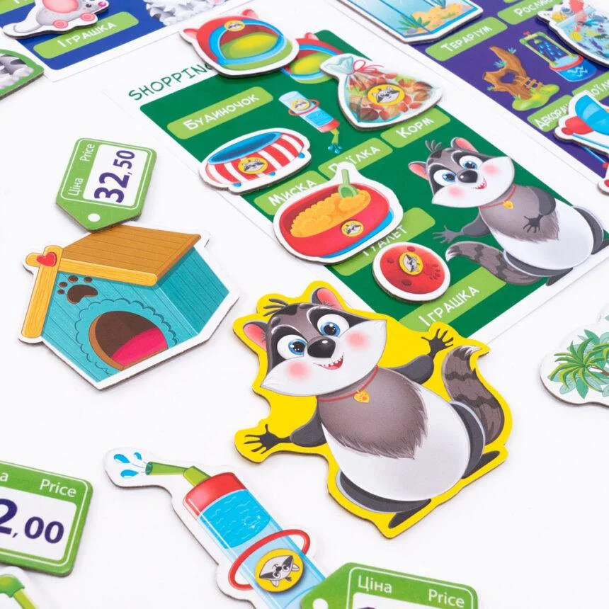 Настольная игра для детей «Домашние любимцы» VT2312-07 От 5-ти лет Винница - изображение 3