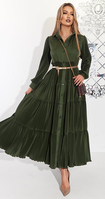 Шовкове плаття плісе (48) Київ - фото 9