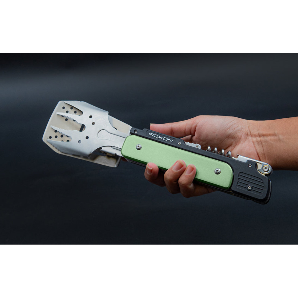 Мультитул для барбекю Roxon S601, фіолетовий Київ - фото 9