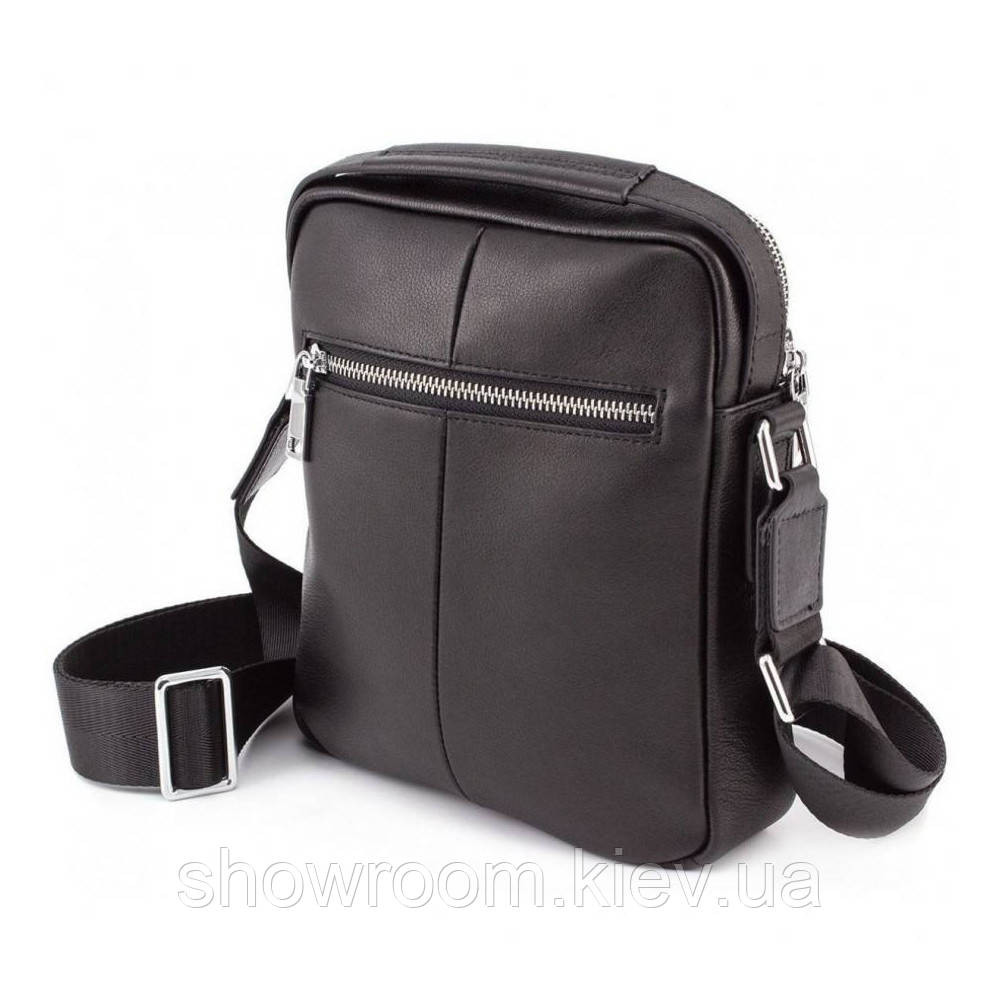 Мужская кожаная сумка-барсетка через плечо Marco Coverna (6077) Киев - изображение 3