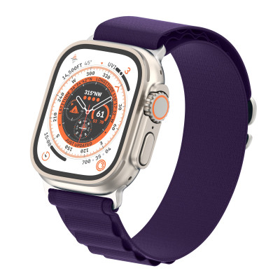 Ремешок для смарт-часов Armorstandart Alpina Band для Apple Watch 49/46/45/44/42 (Series 1-3) Purple (ARM74199) Винница - изображение 4