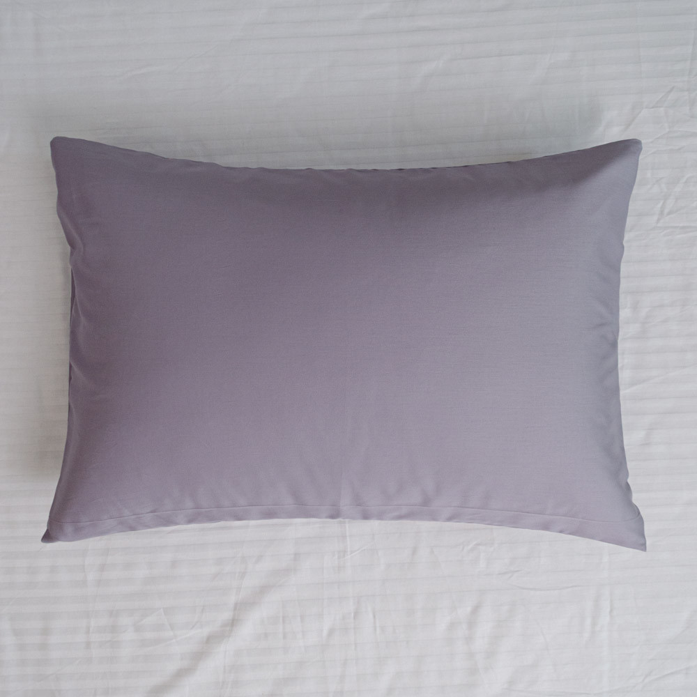 Наволочка на подушку 70х70 см сатин гладкокрашеный 135 г/м2 YouStar 1 шт. (Серый) Сумы - изображение 3