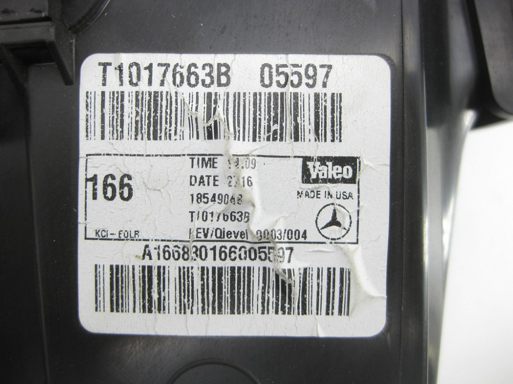 Mercedes-Benz  A1668301660 Корпус кліматичної системи в багажнику GL/GLS X166 Одеса - фото 7
