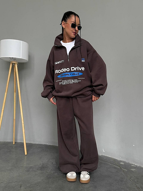 Женский спорт костюм на флисе Одесса - изображение 1