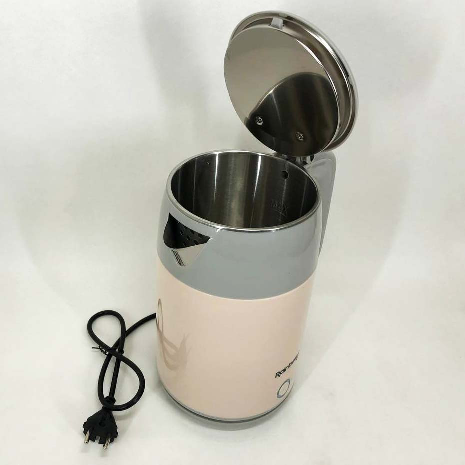 Хороший электрический чайник Rainberg RB-2244 2000 Вт 2 л, Электрочайник удобный, Бесшумный чайник VW-73 Львов - изображение 9