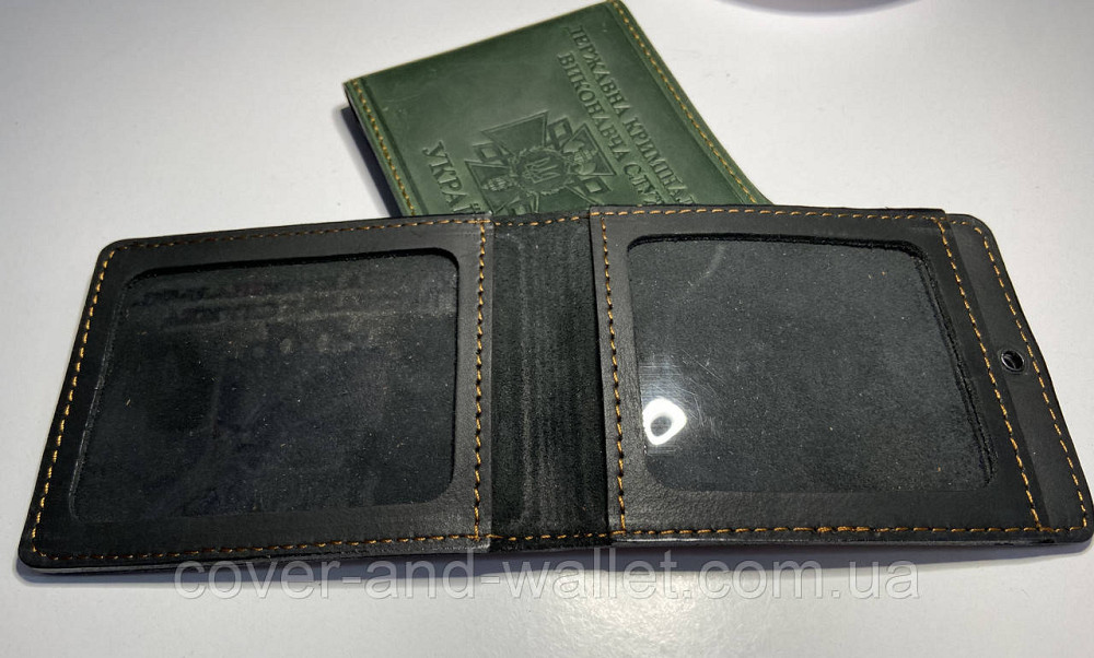 Обкладинка для посвідчення Державна кримінально виконавча служба (на книжку) Київ - фото 3