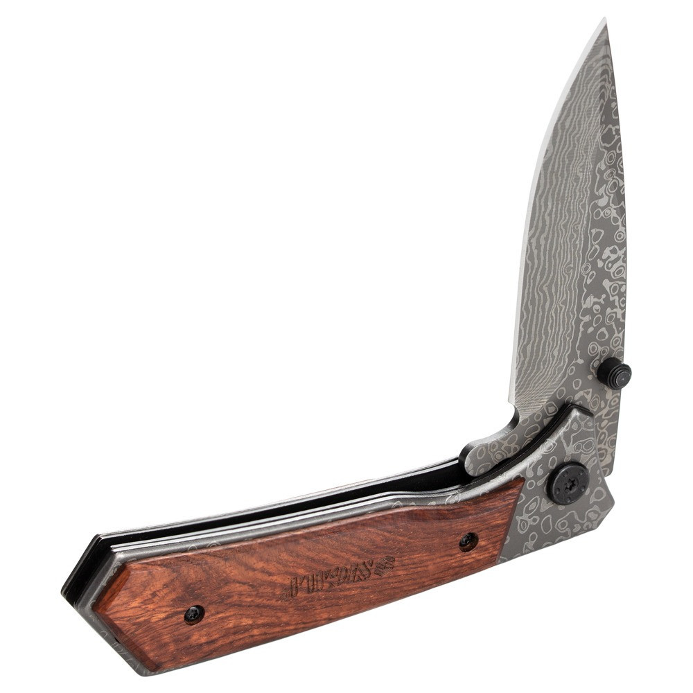 Ніж розкладний 122 мм (колодка дерево) SIGMA (4375821) Рівне - фото 6
