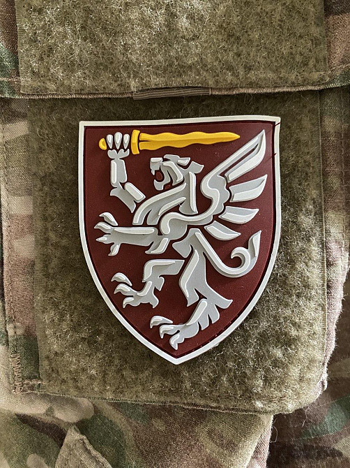 Патч / шеврон “80 ОДШБр ДШВ ЗСУ” парадний Запоріжжя - фото 2