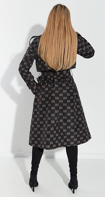 Двобортний класичний тренч (42) Київ - фото 9