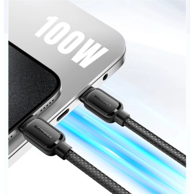 Дата кабель USB-C to USB-C 1.0m 100W black Essager (EXCTT1-TD01-P) Вінниця - фото 9